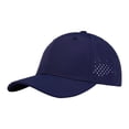 thumbnail image 4 of WAYUTE Men's Baseball Caps Solid Color Mesh Quick Drying Breathable Lightweight Sun Hat for Hiking Running Travel Summer Outdoor, 4 of 4