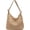 B-beige, variant on Straw Mesh Tote Bag for Women New Mesh Hollow Woven Beach Bag Large Travel Shoulder Handbag Bag