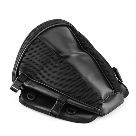 Rdeghly Moto vélo sport siège arrière étanche sac de rangement sacoche de rangement  portable, sac de queue de moto, sac de siège arrière