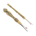 thumbnail image 1 of 2pcs Vintage Seam Ripper Set Retro Stitch Remover Tool with Exquisite 3D Pattern Handle for Sewing Leatherwork DIY Crafts, 1 of 7