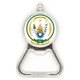 thumbnail image 1 of Rwanda África emblema nacional Acero inoxidable Metal cerveza tapa sacacorchos, 1 of 3