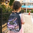 thumbnail image 5 of Mobile Suit Gundam Backpacks Lightweight Casual Bookbags Travel Daypack Bookbags for Camping Hiking, 5 of 6