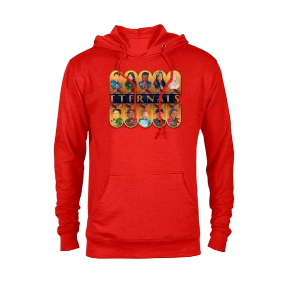 Marvel Eternals Team of Immortal Beings - Pullover Hoodie for Adults – Customized-Red Heather