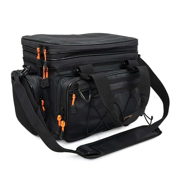 W.P.E Non-slip Fishing Tackle Bags - Wear-Resistant Storage for Saltwater  or Freshwater Gear 