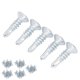 thumbnail image 4 of Tornillos de Broca Sincero 250 Piezas M4.2x16mm Acero al Carbono Galvanizado, 4 of 9