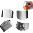 thumbnail image 1 of Protège-Doigts en Acier Inoxydable, Protège-Doigts Réglable, Outil de Protection pour Couper Légumes, Viande, 1 of 1