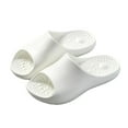 thumbnail image 1 of MIASHUI Women Home Slippers Beach Pool Shower Slides Sandals Bathroom Slippers,White,11, 1 of 5