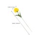 thumbnail image 2 of AURARMLET 20Ud Artificiales Flores De Amarillas Para Hogar, 2 of 8