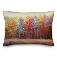 thumbnail image 2 of Creative Products Spicy Painted Autumn Landscape 14x20 Spun Poly Pillow, 2 of 3