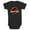 Black, variant on Infant's Jurassic Park Classic Bold T Rex Logo Bodysuit