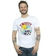 thumbnail image 2 of Looney Tunes Mens Tweety Football Circle T-Shirt, 2 of 3