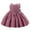 Bean Pink, variant on Flower Girl Dress Satin Bowknot Tutu Wedding Bridesmaid Christening Pageant Birthday Party Evening Prom Gown 18-24 Months Wine Red