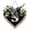 S, variant on Farmhouse Heart Shaped Front Door Sign With 26 Letters Decorative Hanging Welcome For Outdoor Entryway