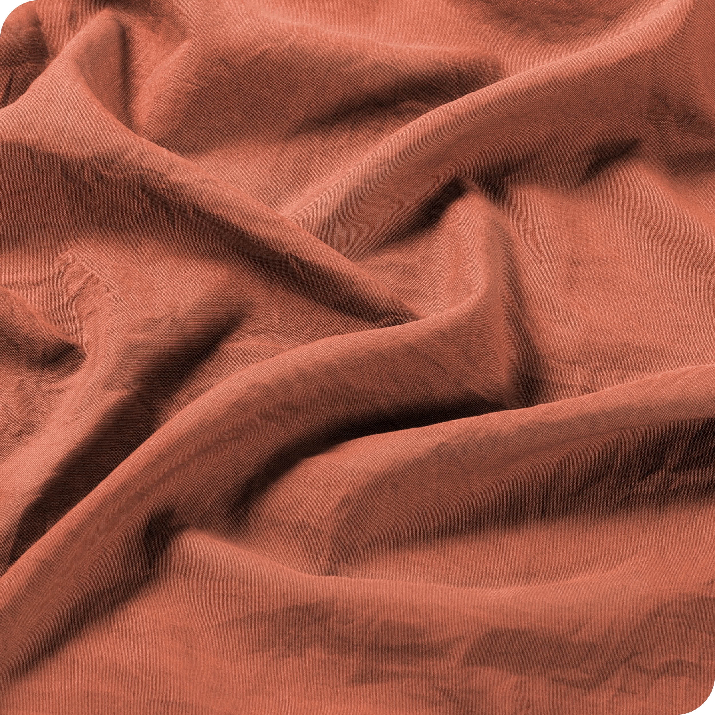 Bare Home Sandwash Microfiber Duvet Cover & Sham Set, Full, Dusty Rose, 3-Pieces