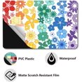 thumbnail image 3 of Colorful Flower Credit Card Skins Debit Card Skin Sticker Covering Personalizing Bank Card Protecting Decals Waterproof Removable No Bubble Slim for Transportation Key Card 7.3x5.4Inch DIY, 3 of 8
