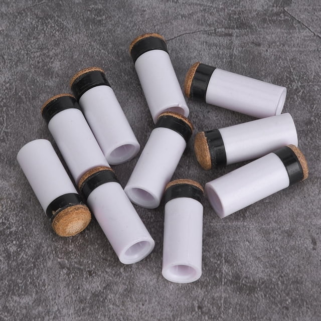 Snooker Tip, Billiard Cue Tips Snooker Pool Cue Pole Tip Billiards Cue Tip, Billiard Accessories Kit Billiard Accessory 10PCS For Professionals Athlete 13mm
