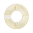 thumbnail image 1 of Contenedor de refrigerios para vasos Anillos de refrigerios de silicona para accesorios de tazas Vaso de viaje Reutilizable Platos de refrigerios de 4 Blanco mayimx Contenedor de bocadillos, 1 of 7