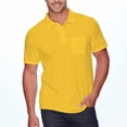 thumbnail image 4 of Men's Pocket Short Sleeve Polo Shirt, 4 of 10