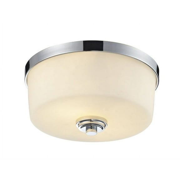 2 Light Flush Mount in Fusion Style 12.13 inches Wide By 5.75 inches High Bailey Street Home 372-Bel-1676211