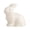 C, variant on Easter Bunny Ceramic Ornament Set Minimalist Rabbit Figurine for Modern Home Desktop Festive Atmosphere Spring Tabletop Decor
