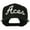 Black, variant on Aces Embroidered Flat Bill Cap - Red OSFM