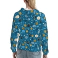thumbnail image 7 of Easygdp Owls And Trees Womens Casual Hoodies Sweatshirts Long Sleeve Pullover Fall Pullover Tops Outfits Winter Clothes-XX-Large, 7 of 7