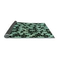 thumbnail image 2 of Ahgly Company Indoor Rectangle Abstract Light Blue Modern Area Rugs, 6' x 9', 2 of 4