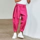 thumbnail image 2 of Nuevos pantalones casuales de moda para hombre con cierre de cremallera, pantalones vaqueros elásticos lavados con Panel Pompotops  oipoqjl42499, 2 of 9