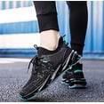 thumbnail image 2 of Zapatillas de running casual para exteriores ligeras Four Seasons Azul para hombre, 2 of 6