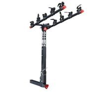 Allen Sports Deluxe+ Locking Quick Release 5-Bike Carrier for 2 in. Hitch, Model 850QR,Black