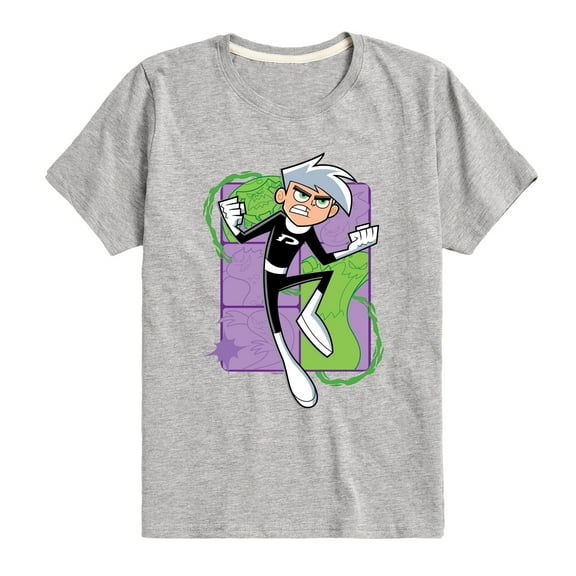 Danny Phantom - Danny Phantom Jumping - Toddler and Youth Short Sleeve Graphic T-Shirt