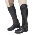 thumbnail image 2 of Half Chaps TuffRider Derby Leather para mujer, L, color negro, 2 of 3