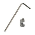 thumbnail image 2 of Chendee 110 Thumb Stud Push Cutter Button 416 Steel Material 110 Screw Pusher Screw,White, 2 of 8