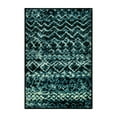 thumbnail image 1 of 2' x 3' Sunderland Water-Repellent Area Rug, Black/ Blue, 1 of 3