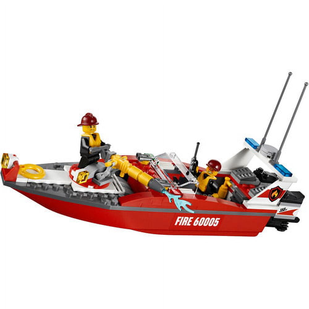 LEGO City Fire Boat Play Set Walmart