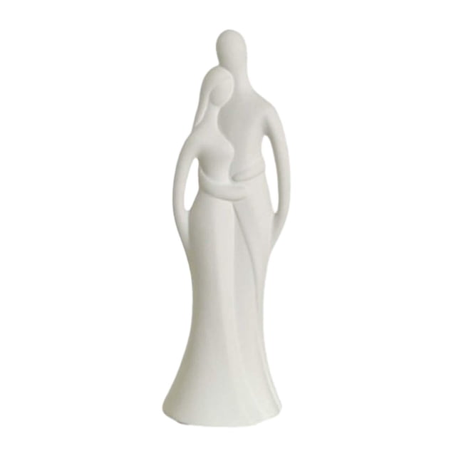 Abstract Couple Statue Creative Art Minimalist for Table Living Rooms Wedding C