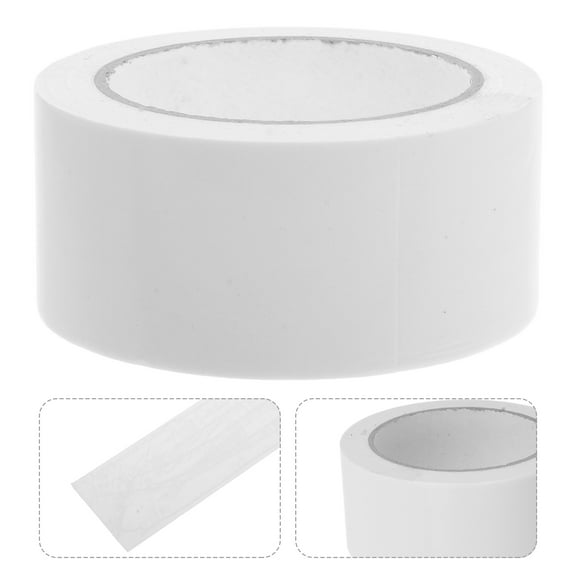 Raindrops White Duct Tape for Office Use Versatile Strong Adhesion Hand Tearable 2 in x 60 yd