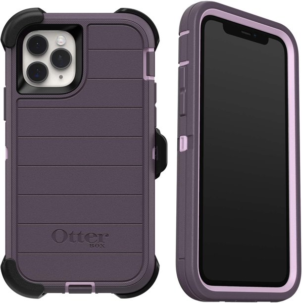 Otterbox Defender Series Rugged Case Holster For Iphone 11 Pro Purple Nebula Walmart Com
