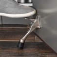 thumbnail image 5 of 1pcs Hands- Kick Door Stop, Satin Nickel (silver), 5 of 5