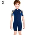 thumbnail image 4 of Traje de baño corto para niños Advancent DIVE SAIL Secado rápido Protección UV Azul marino S, 4 of 6