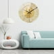 thumbnail image 2 of Reloj de Pared Sunnimix Estilo Retro Acrílico 30 cm Oro, 2 of 7