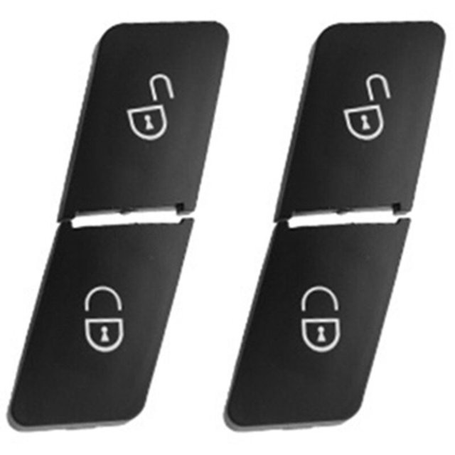 4x Botón de interruptor de bloqueo de puerta de coche para W204 W212 W166 W176 (derecha)