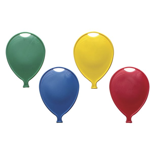 PMU 80gram Heavy Balloon Weights Plastic Primary Colors Assortment