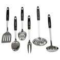 thumbnail image 2 of Tenedor giratorio para servir Chef Craft de acero inoxidable resistente de 12", 2 of 3
