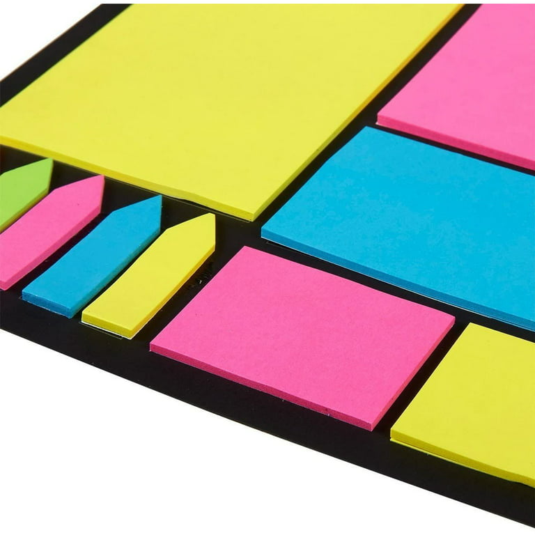 Index Divider Sticky Notes Paper Tabs, Self Adhesive Memo Pads, 60 Blank  Notes per Pack, Assorted Size, Free Shipping 