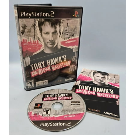 Tony Hawk's American Wasteland - Complete in Box - Black Label - Tested - PS2 Playstation 2