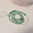 thumbnail image 1 of Nvzi piezas de 6 * 9 mm de forma irregular, piedra triturada natural verde, cristal de color, accesorios de joyería DIY semiacabada, 1 of 5