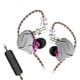thumbnail image 1 of Sidaley KZ ZSN PRO Auriculares con cable de 3,5 mm con micrófono Tipo L Auriculares de audio con tecnología híbrida portátil para Cables de audio/vídeo Púrpura con micrófono, 1 of 6
