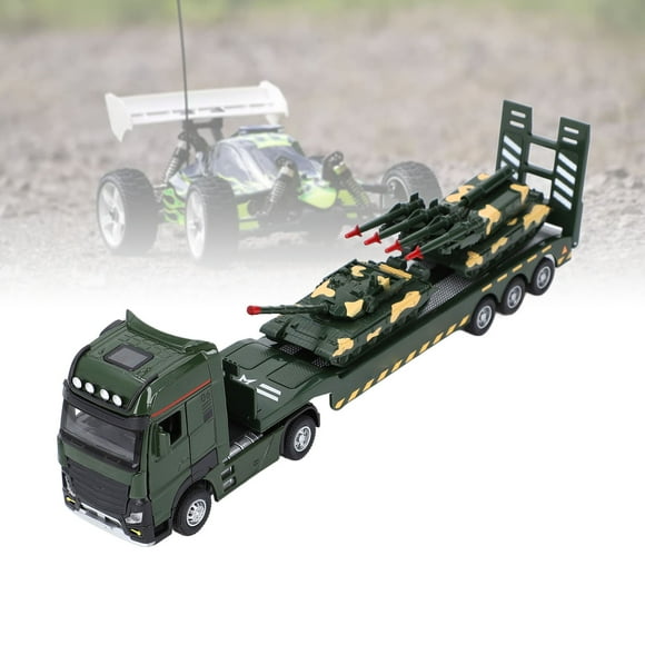 Military Car Model Toy, Army Truck Model Miniature for Outdoor