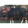 thumbnail image 3 of 72" Hilason 1200D Winter Waterproof Turnout Horse Blanket Belly Wrap Black, 3 of 7